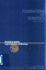Logical Semiotics and Mereology   1992  PDF电子版封面  9027232881  Richard M.Martin 
