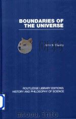 Boundaries of the Universe Volume 13   1971  PDF电子版封面  0415474825  John S.Glasby 