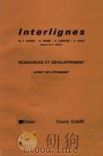 INTERLIGNES   1975  PDF电子版封面     