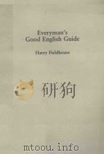 EVERYMAN'S GOOD ENGLISH GUIDE（1982 PDF版）