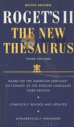 ROGET'S II THE NEW THESAURUS 3RD EDITION（1996 PDF版）