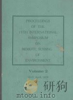 PROCEEDINGS OF THE 13TH INTERNATIONAL SYMPOSIUM ON PRMOTE SENSING OF ENVIRONMENT VOLUME 2（1979 PDF版）