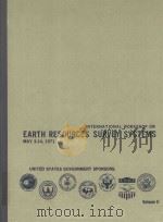 PROCEEDINGS OF THE INTERNATIONAL WORKSHOP ON EARTH RESOURCES SURVEY SYSTEMS VOLUME II   1971  PDF电子版封面     