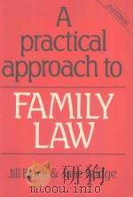 A Practical Approach to Family Law   1986  PDF电子版封面  1854310097  Jill M.Black BA(Dunelm) and A. 