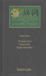 PERSONAL INSONLVENCY Law and Practice   1993  PDF电子版封面  0406157111   