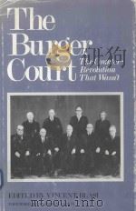 THE BURGER COURT（1983 PDF版）