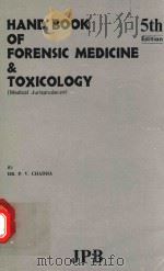 HAND BOOK OF FORENISC MEDICINE AND TOXICOLOGY（1984 PDF版）