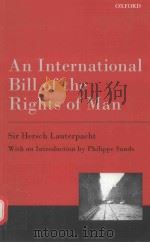an international bill of the rights of man     PDF电子版封面     