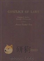 CASES AND MATERIALS ON CONFLICT OF LAWS   1972  PDF电子版封面    EUGENE F.SCOLES AND RUSSELL J. 