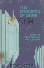 THE ECONOMICS OF CRIME   1980  PDF电子版封面  0470268360  RALPH ANDREANO AND JOHN J.SIEG 