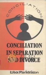 CONCILIATION IN SEPARATION AND DIVORCE（1986 PDF版）