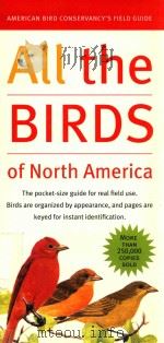 ALL THE BIRDS OF NORTH AMERICA   1997  PDF电子版封面  0060527709  JACK L.GRIGGS 