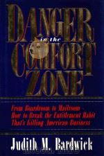 DANGER IN THE COMFORT ZONE   1991  PDF电子版封面  0814450598   