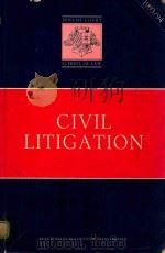 CIVIL LITIGATION INNS OF COURT SCHOOL OF LAW   1989  PDF电子版封面  1854312758  LEGAL EDUCATION 