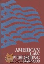 AMERICAN PUBLISHING 1860-1900 HISTORICAL READINGS 2（1984 PDF版）