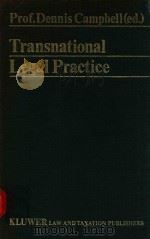 TEANSNATIONAL LEGAL PRACTICE ASURVEY OF SELECTED COUNTRIES VOLUME2（1982 PDF版）