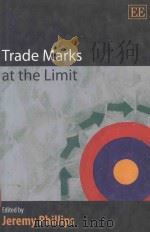 TRADE MARKS AT THE LIMIT   1988  PDF电子版封面  1845427386  JEREMY PHILLIPS 