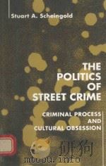 THE POLITICS OF STREET CRIME CRIMINAL PROCESS AND CULTUEAL OBSESSION   1991  PDF电子版封面  0877228256  STUDRT A.SCHEINGOLD 