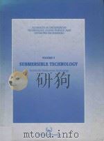 Submersible Technology volume 5   1986  PDF电子版封面  086010771X   