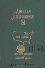 AMERICAN JURISPRUDENCE VOLUME 46   1969  PDF电子版封面    STATE AND FEDERAL 