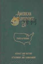 AMERICAN JURISPRUDENCE VOLUME 6   1963  PDF电子版封面     