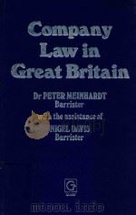 COMPANY LAW IN GREAT BRITAINDR（1982 PDF版）