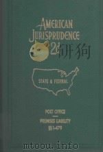 AMERICAN JURISPRUDENCE VOLUME 62   1990  PDF电子版封面    STATE AND FEDERAL 