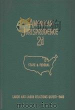 AMERICAN JURISPRUDENCE VOLUME 48A   1979  PDF电子版封面    STATE AND FEDERAL 