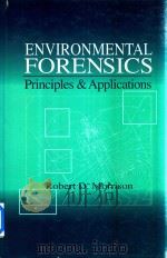 Environmental Forensics Principles & Applications   1999  PDF电子版封面  0849320585   
