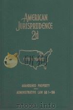 AMERICAAN JURISPRUDENCE VOLUME 1   1962  PDF电子版封面    STATE AND FEDERAL 