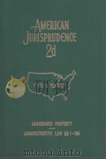 AMERICAAN JURISPRUDENCE VOLUME 1（1962 PDF版）