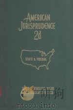 AMERICAAN JURISPRUDENCE   1986  PDF电子版封面    STATE AND FEDERAL 