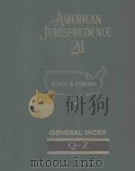 AMERICAN JURISPRUDENCE Q-Z（1991 PDF版）