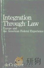 UNTEGRATION THROUGH LAW VOLUME 1（1986 PDF版）