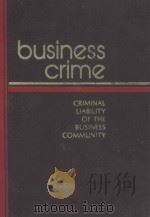 Business crime   1981  PDF电子版封面    Stanley S. Arkin . 