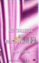 New Challenges For Political Philosophy（1997 PDF版）