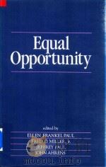 Equal Oppartunity   1987  PDF电子版封面  0631159754   