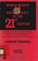 HUMAN RIGHTS AND SOCIAL POLICY IN THE 21ST CENTURY（1992 PDF版）