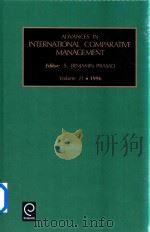 Advances in Introductional Comparative Management Volume 11   1996  PDF电子版封面  0762300078   