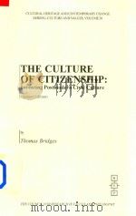 The Culture Of Citizenship:Inventing Postmodern Civic Culture (secind Edition)   1997  PDF电子版封面  1565181514   