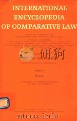 INTERNATIONAL ENCYCLOPEDIA OF COMPARATIVE LAW VOLUME Ⅳ（1995 PDF版）