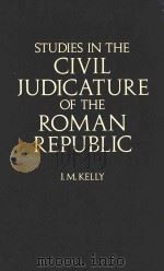 STUDIES IN THE CIVIL JUDICATURE OF THE ROMAN REPUBLIC（1976 PDF版）
