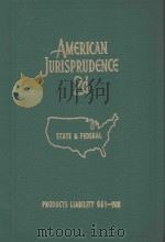 AMERICAN JURISPRUDENCE VOLUME 63   1984  PDF电子版封面    STATE AND FEDERAL 