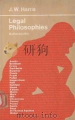 LEGAL PHILOSOPHIES   1980  PDF电子版封面  0406593612  J.W.HARRIS 