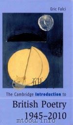 the cambridge introduction to british poetry，1945-2010     PDF电子版封面     