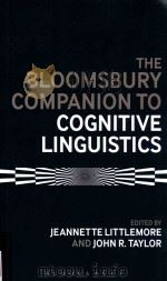 the bloomsbury companion to cognitive linguistics   PDF电子版封面     