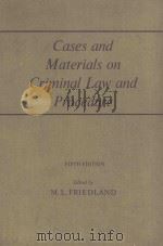 CASES AND MATERIALS ON CRIMINAL LAW AND PROCEDURE（1978 PDF版）