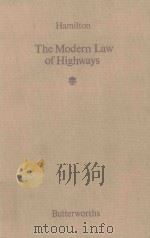 THE MODERN LAW OF HIGHWAYS（1981 PDF版）