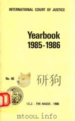 YEARBOOK 1985-1986   1986  PDF电子版封面     