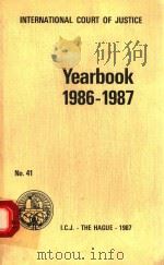 YEARBOOK 1986-1987   1987  PDF电子版封面     